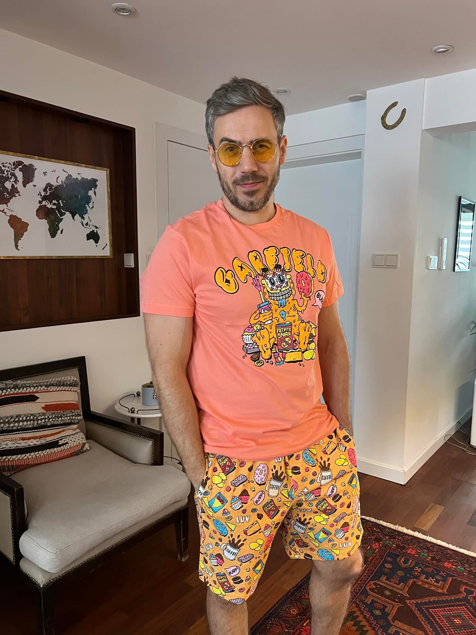 Marcin w pidżamie